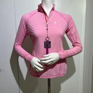 G/Fore Women's Ruched 1/4 Zip Pullover
